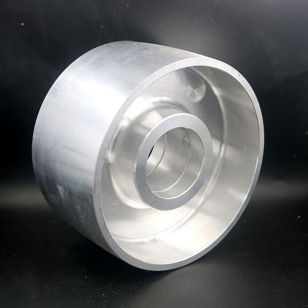 Aluminum Contact Wheel 150MMx100MMx24MM Active Wheel for Electric Belt Sander