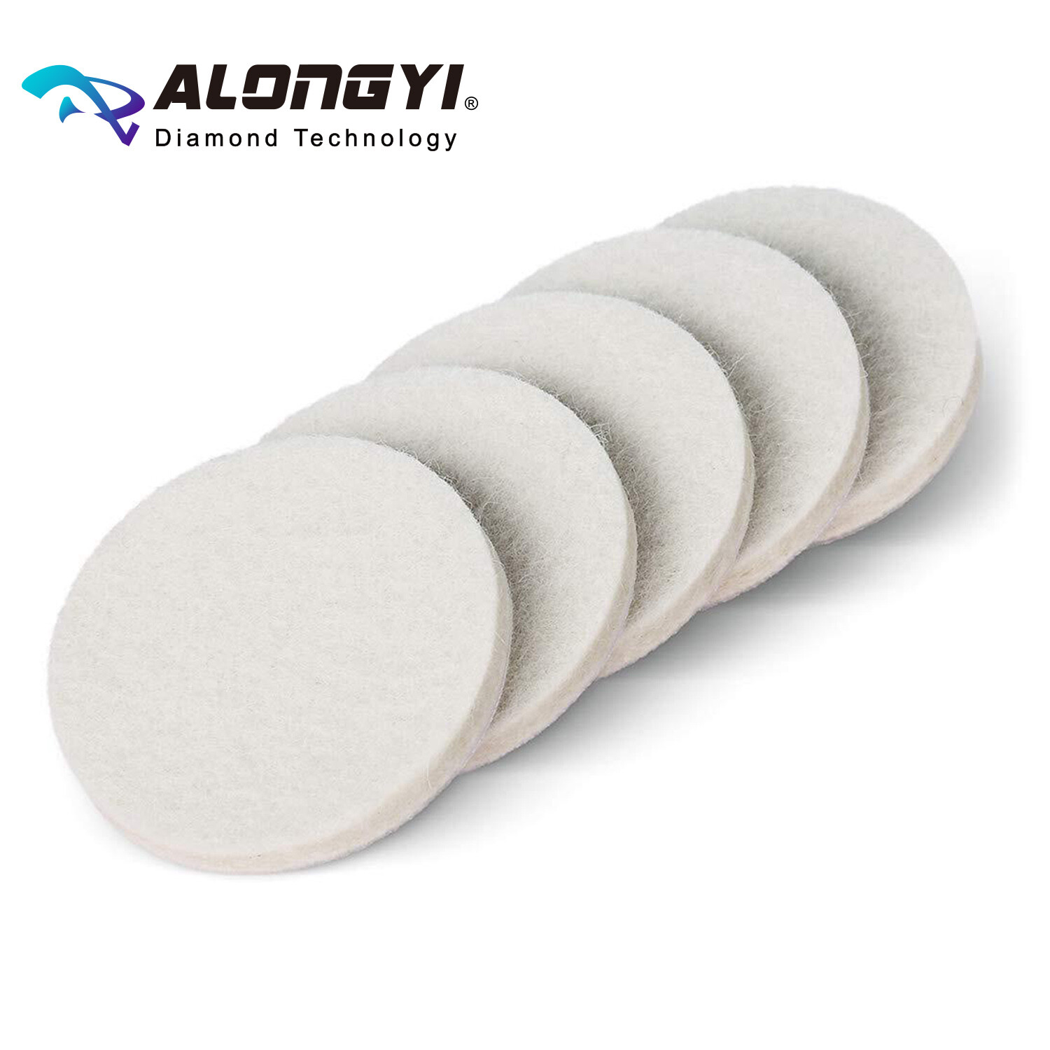 Wool Felt Polishing Pads Buffing Wheel for Car Glass Plastic Metal Stone