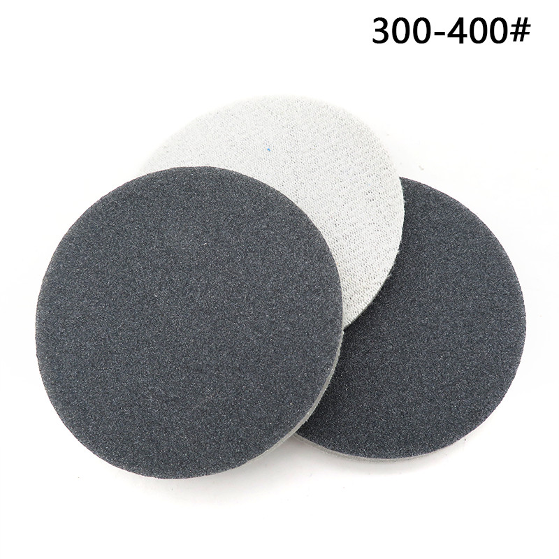 75mm 3″ Sanding Discs Wet Dry Hook and Loop Sponge Sandpaper Grit P300 to P3000