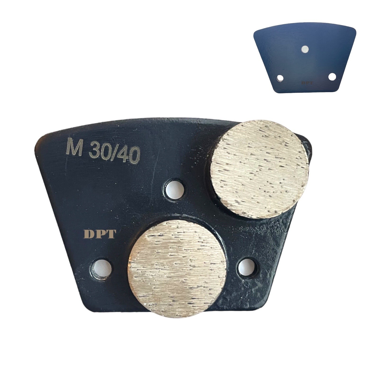 18 Pack Diamond Grinder Tooling for Concrete Floor Grinders Medium Bond 30 Grit