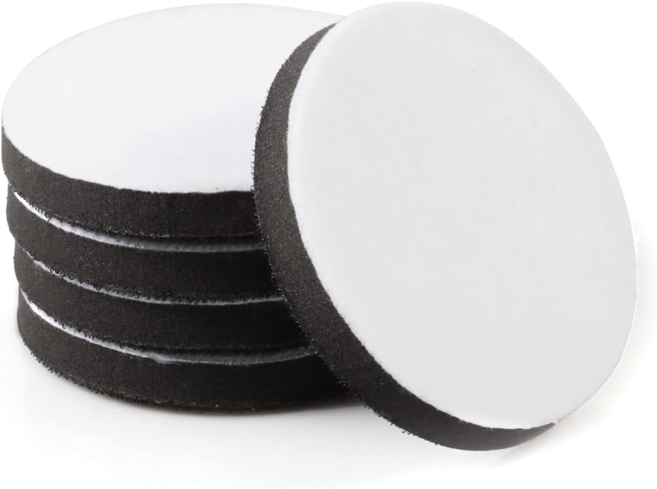4 Inches Hook and Loop Soft Foam Buffering Pad 5 Packs Soft Density Interface…