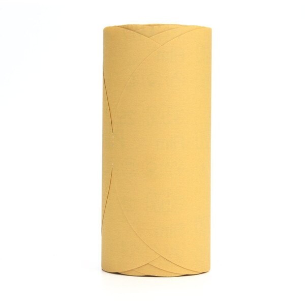 3M Stikit Gold Film Disc Roll, 01355, 6 in, P320 grade, 125 discs per roll