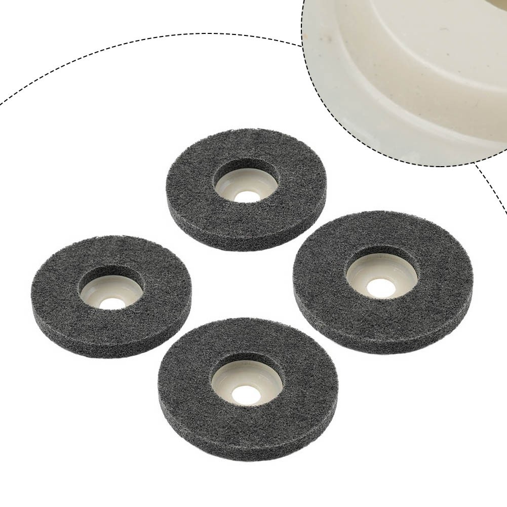 4″ 100mm Nylon Fiber Buffing Wheel Polishing Disc Abrasive Pad for Angle Grinder