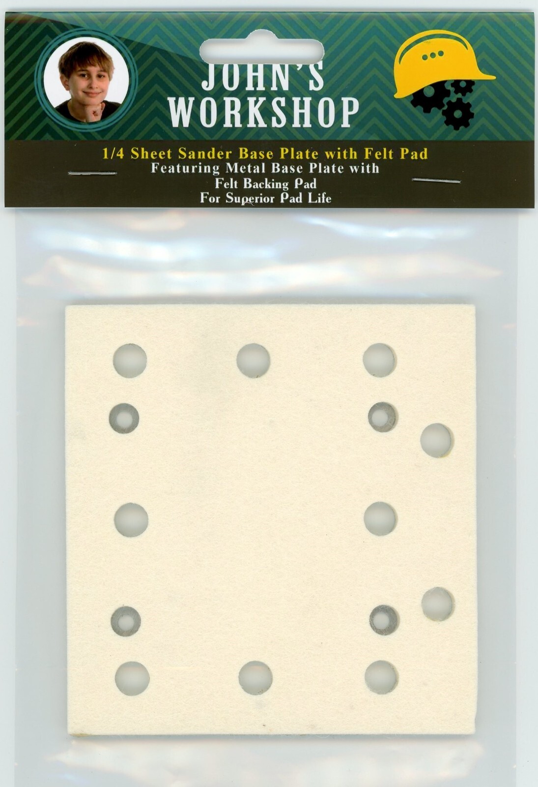 New for 2024! RIDGID R86064B Cordless Sander Base Plate with Felt Pad