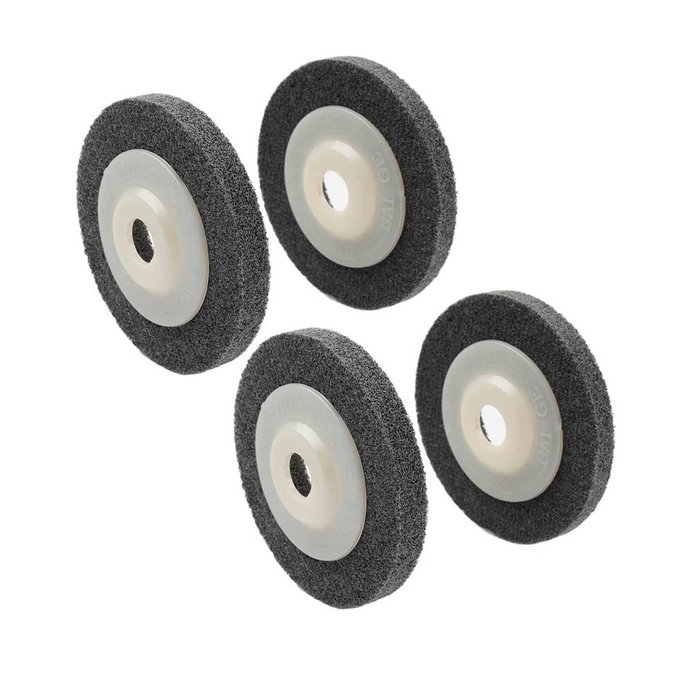 4″ 100mm Nylon Fiber Buffing Wheel Polishing Disc Abrasive Pad for Angle Grinder
