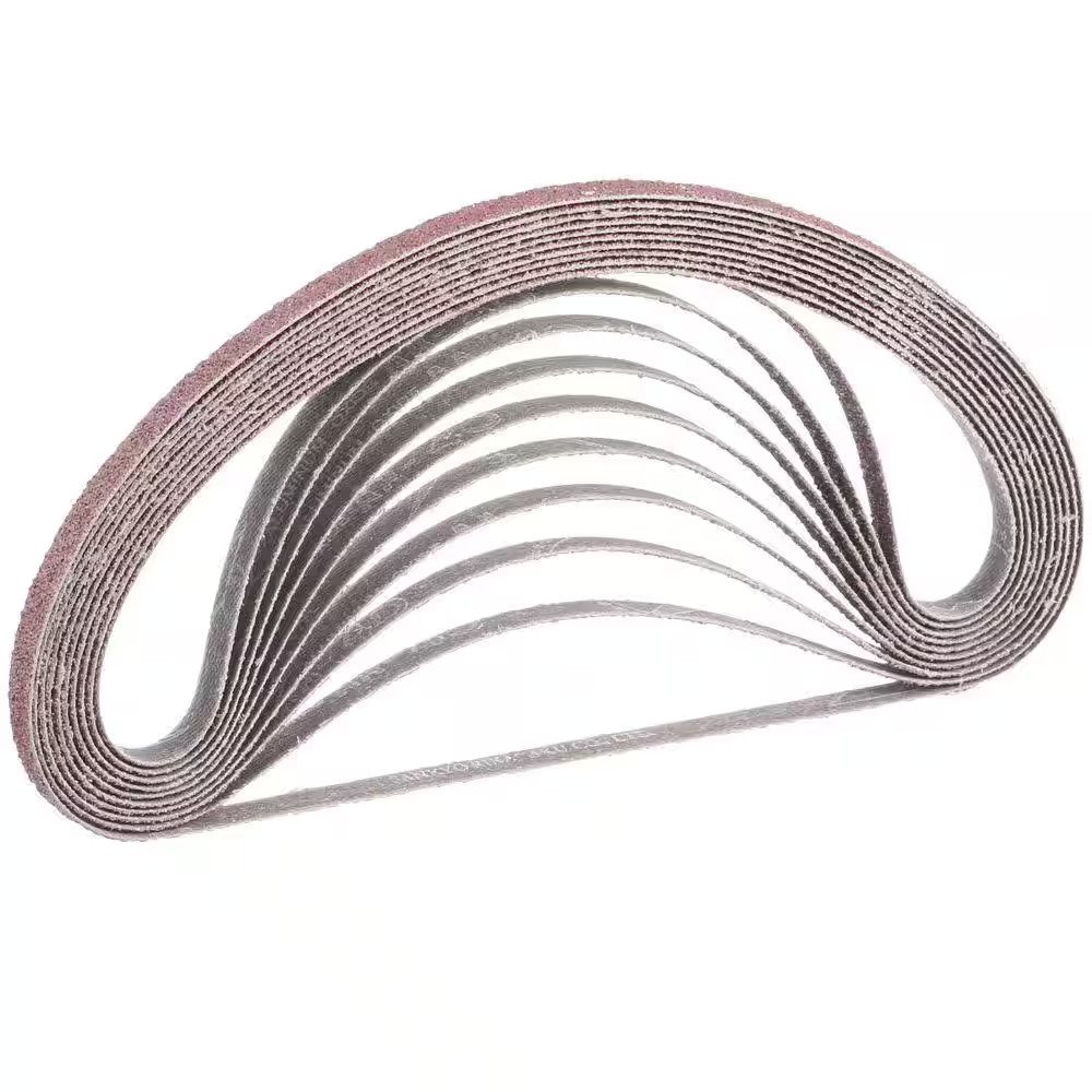 3/8 In. X 21 In. 40-Grit Abrasive Belt (10-Pack) for Use with 3/8 In. X 21 In. B