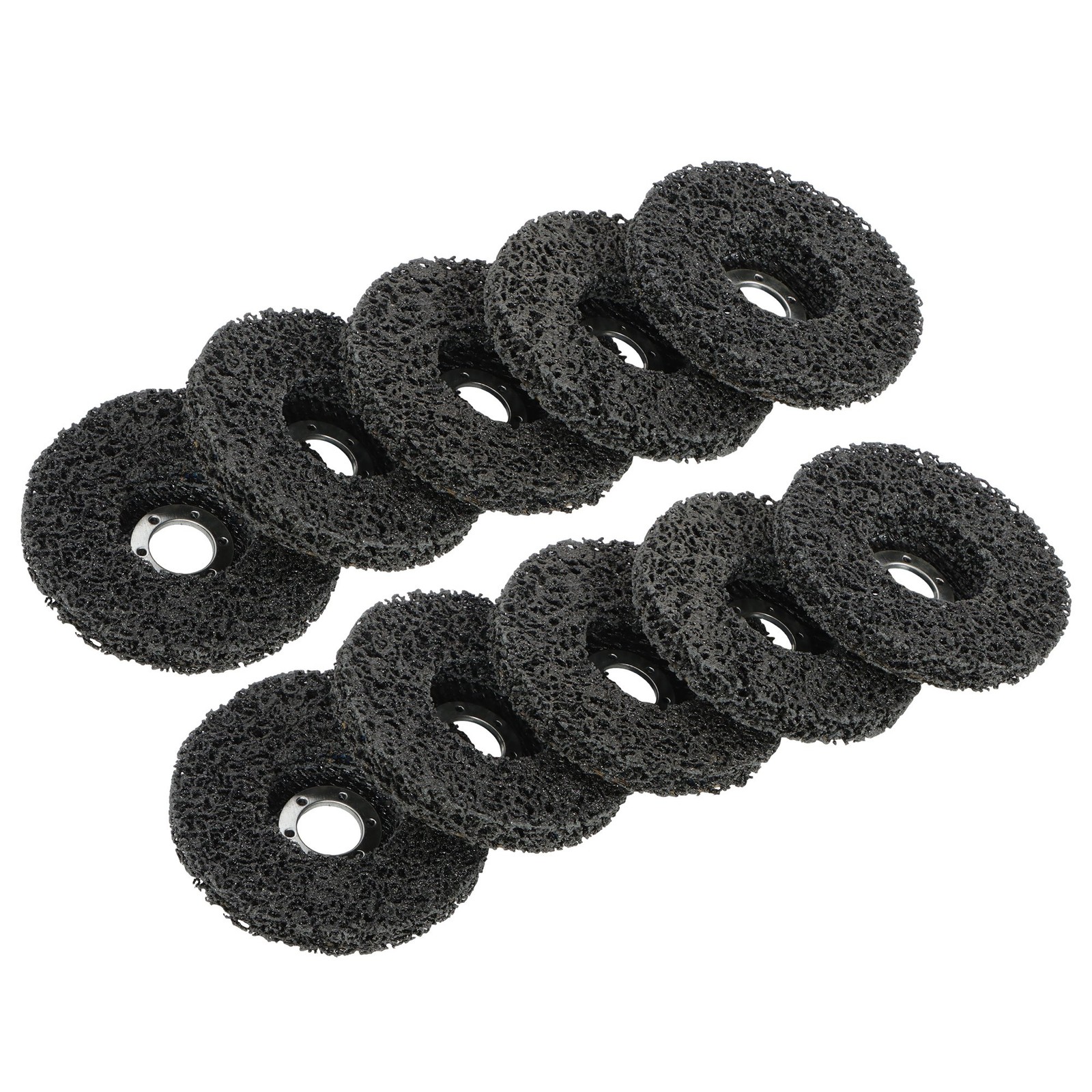 10 Pieces of 4.5inch x 7/8 inch Black Diamond Grinding Discs for Angle Grinder