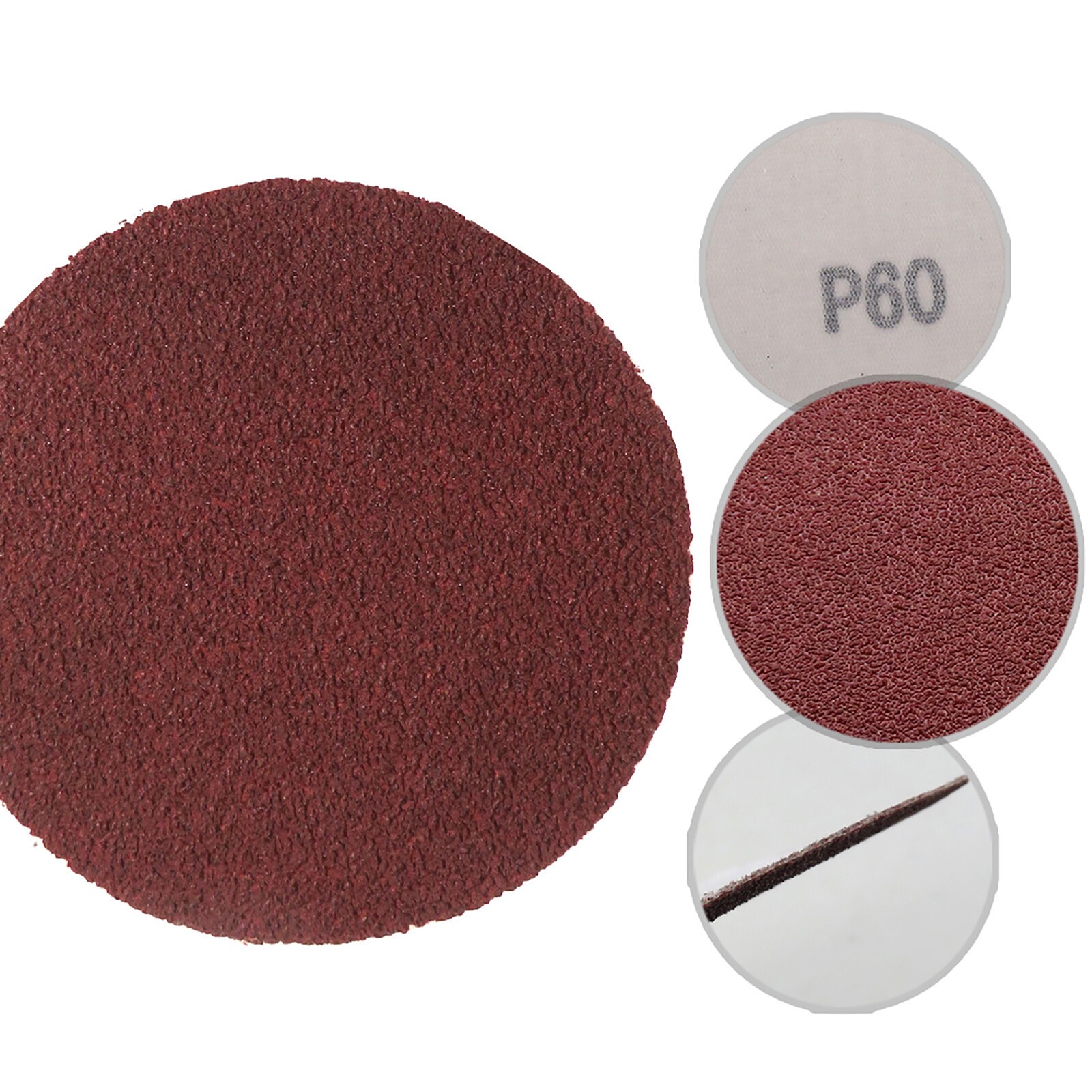 Sanding Discs 7” inch Sandpaper 180mm 40-2000 Grit Orbital Pads Hook and Loop
