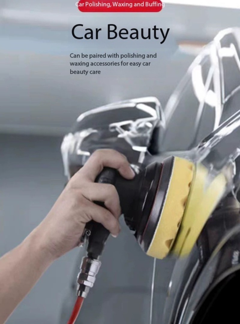 Pneumatic Sander, Air Sander, Pneumatic Polishing, Waxing, and Buffing Machine