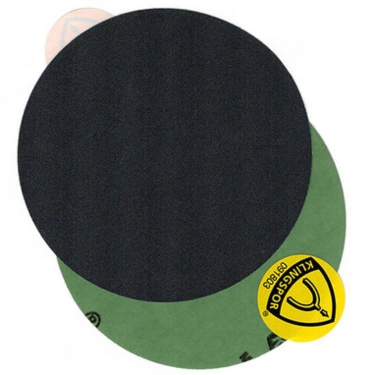 Klingspor’s 6″ No Hole, Silicon Carbide (Wet/Dry), 150 Grit