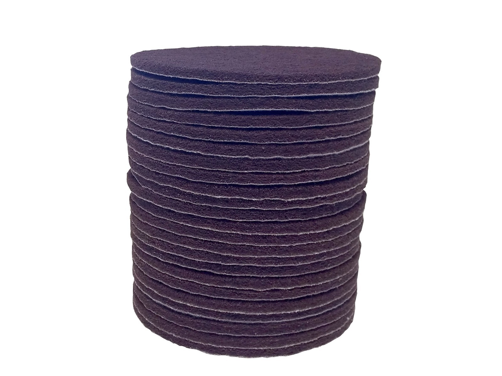 6″ Sanding Discs 320 Grit – Round Non-Woven Sandpaper Pads for Auto, Marine & Mo