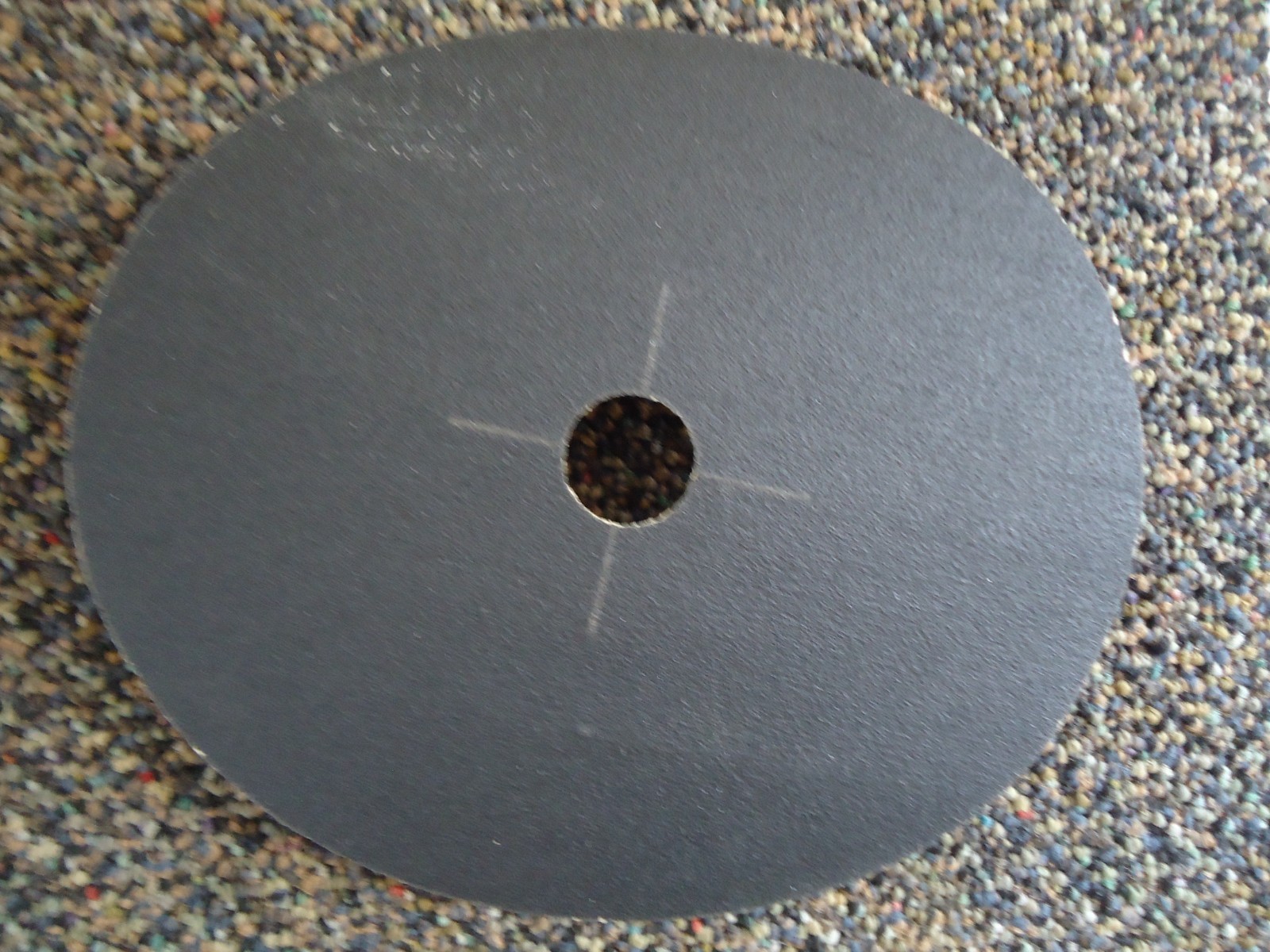 ” NIB ” Sancap Abrasives 25 Discs 7 X 7/8 Slotted 80 Grit ” Free Shipping “