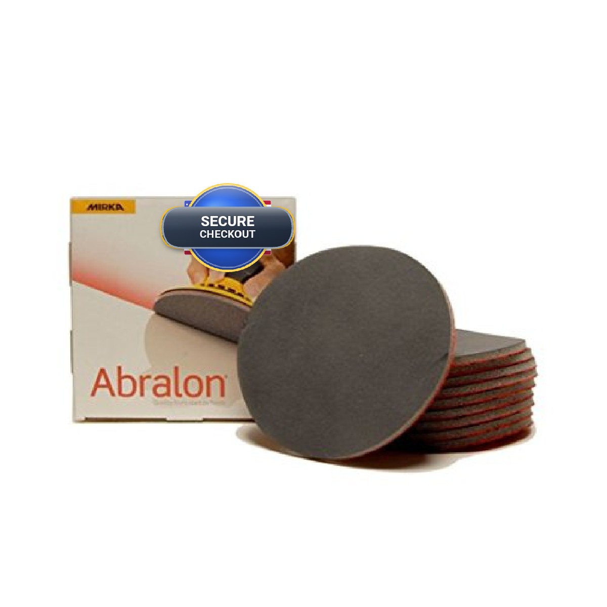 Mirka Abralon 6 Inch 2000 Grit Sanding Discs 10 Per