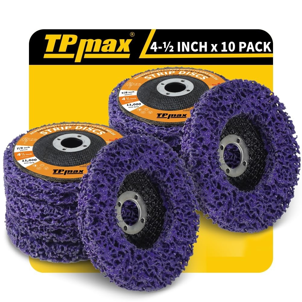 4-1/2″ Diamond Grinding Discs – 10 Pack Rust Remover for Efficient Usage