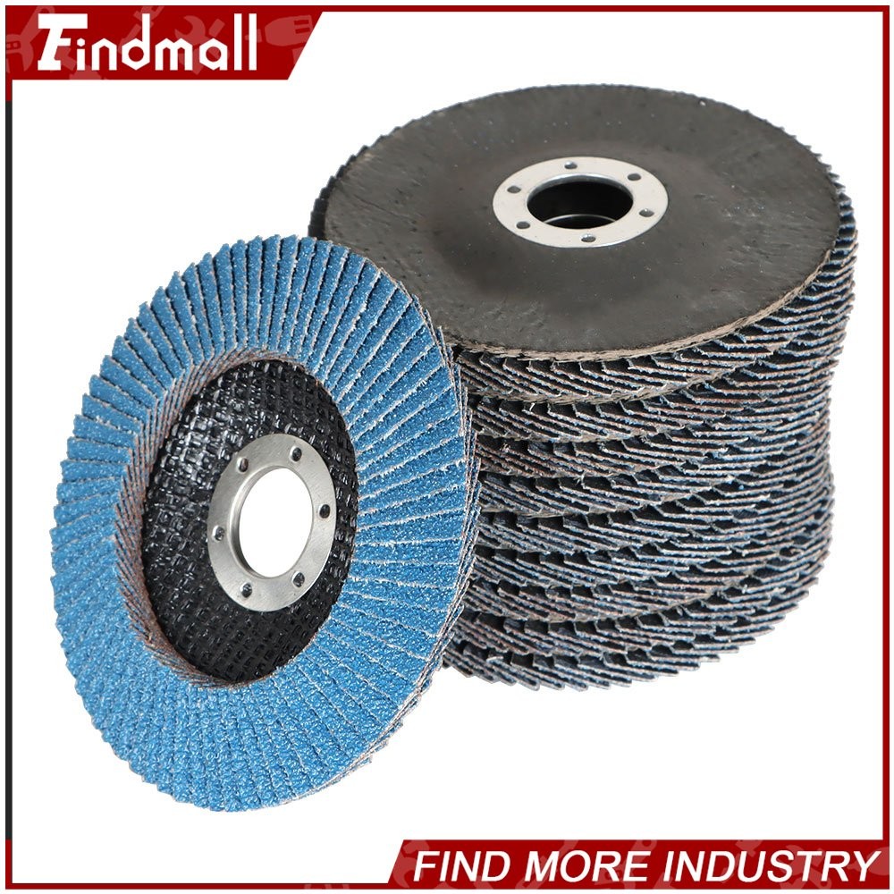 Findmall 4-1/2” x 7/8” Flap Discs T29 Premium Zirconia Sanding Grinding Discs