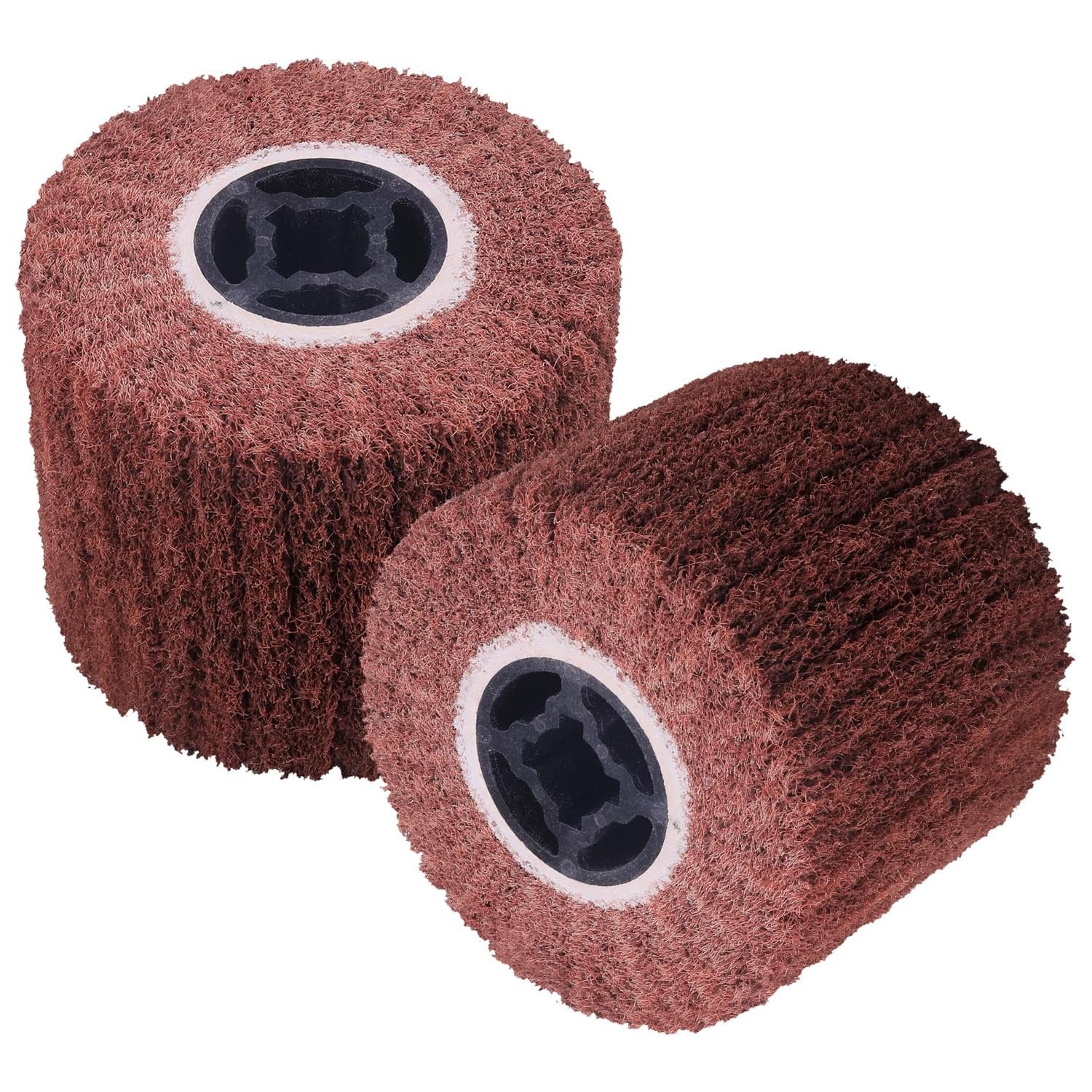 2 PCS Abrasive Drawing Wheel Surface Conditioning Tool 40 Grit 4.7×4 Inch
