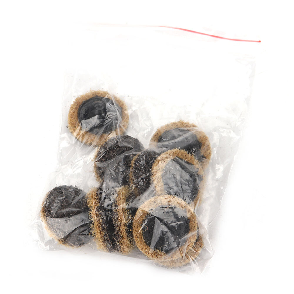 10/20/30/50Pcs 1” R Type Quick Change Disc Surface Cleaning Pad For Rotary Tool