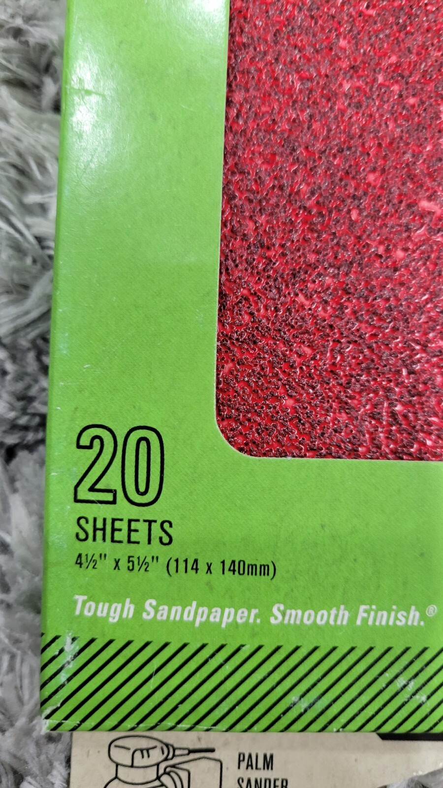 50 Grit Coarse Gator brand Sandpaper 1/4 Sheets 4.5″ x 5.5″ 20 SHEETS (LOT OF 2