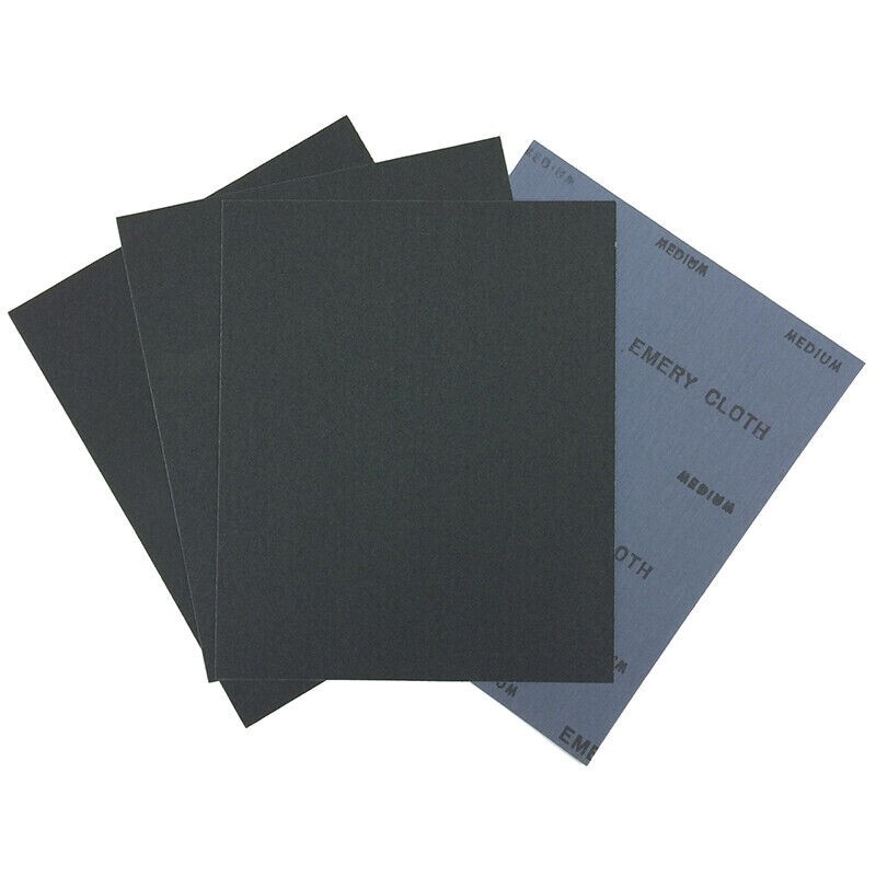 Emery Cloth 9″ x 11″ Sheets (10 Sheet Variety Pack)