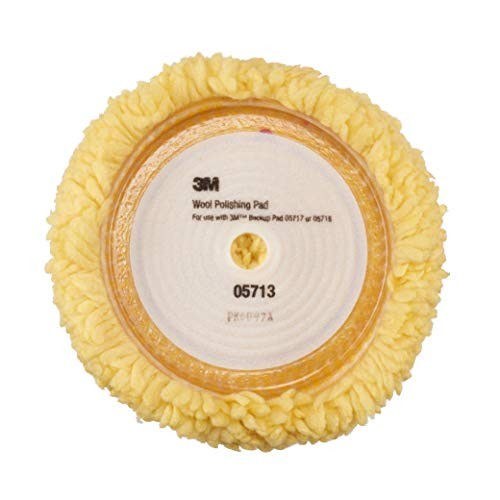 Wool Polishing Pad (0573) – For Boats, Cars, Trucks and RVs – Single-Sided – 1