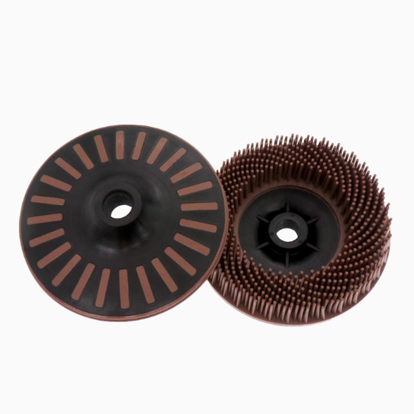 4.5″ Cyclone Polishing Brush 5/8-11NC Electric Drill Cleaning Brush Brush Head