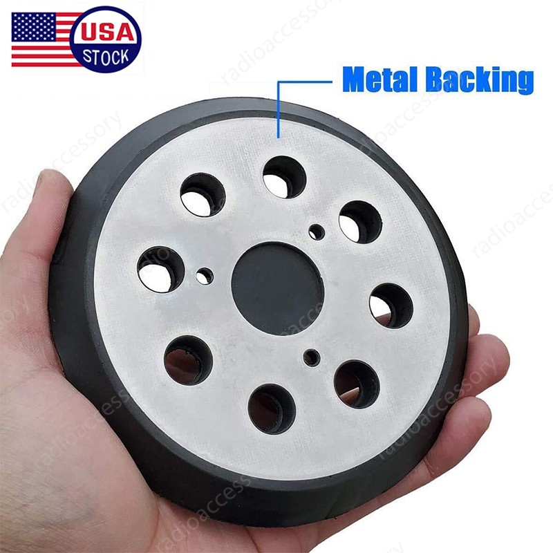 5″ 8 Hole Hook&Loop Sander Pad For Dewalt Porter Cable Black&Decker 151281-08