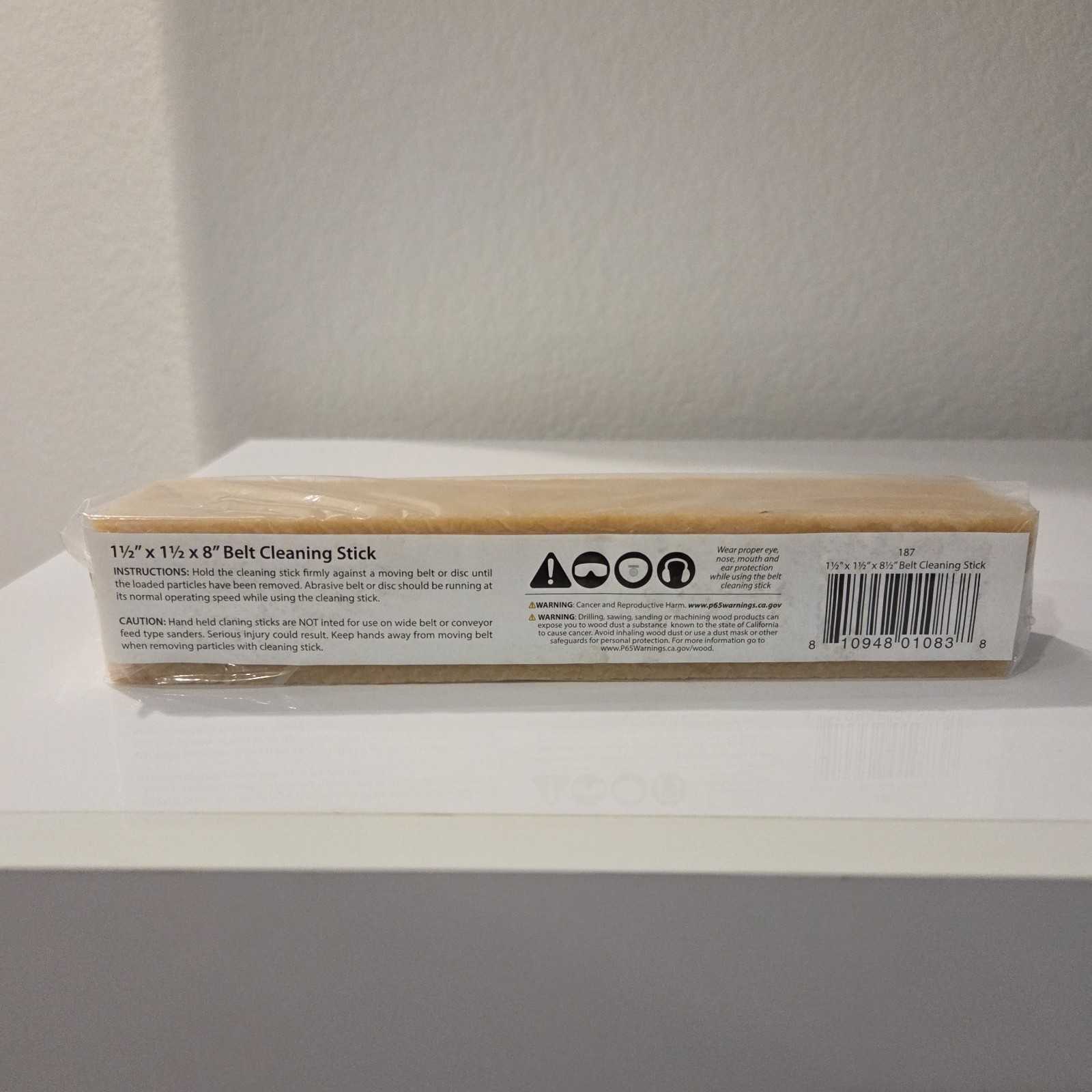 4 PeachTree Abrasive Cleaning Stick Sandpaper Cleaner Remove Dust and Debris