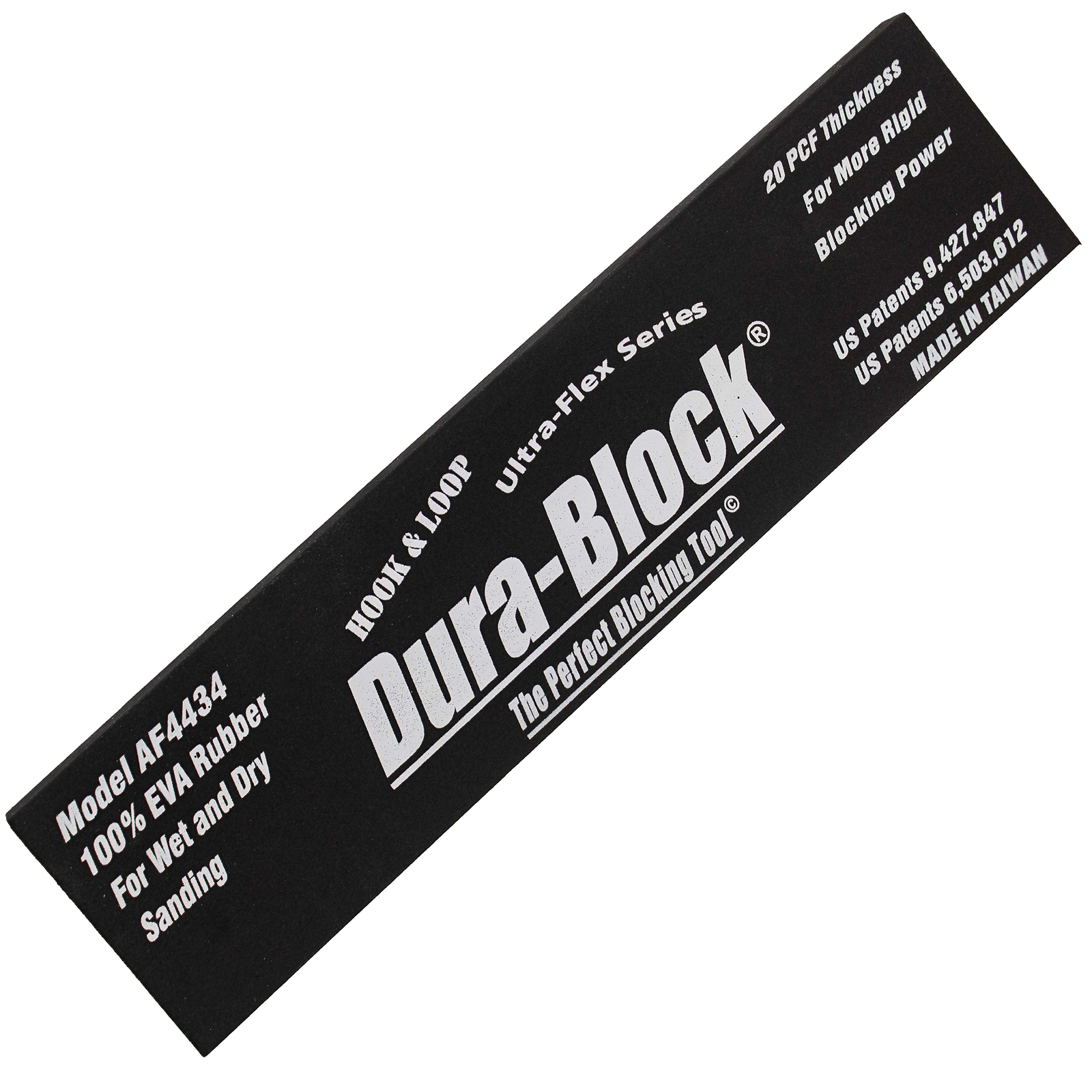 Dura-Block Scuff Pad – 11in Ultra-Flex Hook and Loop Scruff Pad Sanding Block
