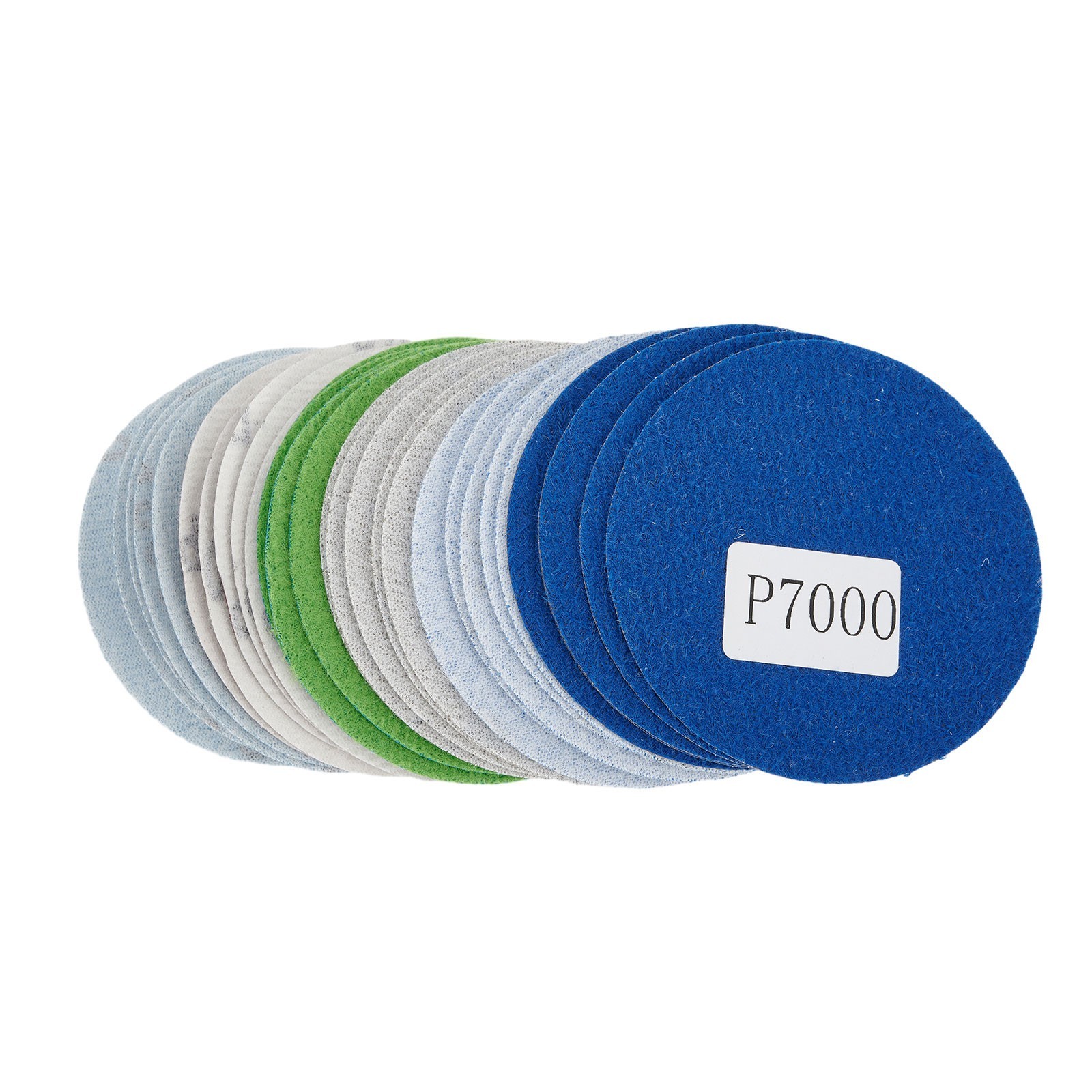 30pcs 75mm 3 Sanding Discs Set 1000~7000 Mixed Grit Wet Dry Sandpaper Abrasive