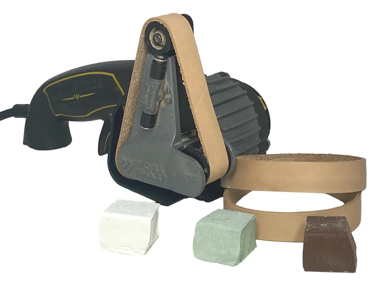 3 Pack of 3/4″ x 12″ Leather Strop Belts Fits Ken Onion Work Sharp – 3