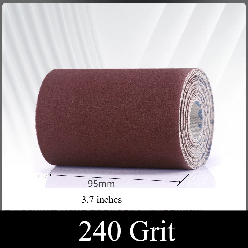 5M/roll DIY 95mm 115mm Sandpaper Roll Multi-Grit Polishing Sanding Sheets Craft