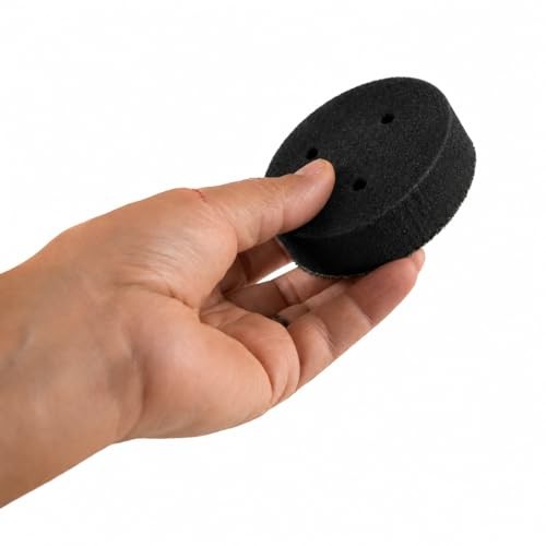 Classic Motoring 3″ Finishing Foam Pads (3-Pack) | Classic 3 Inch Black