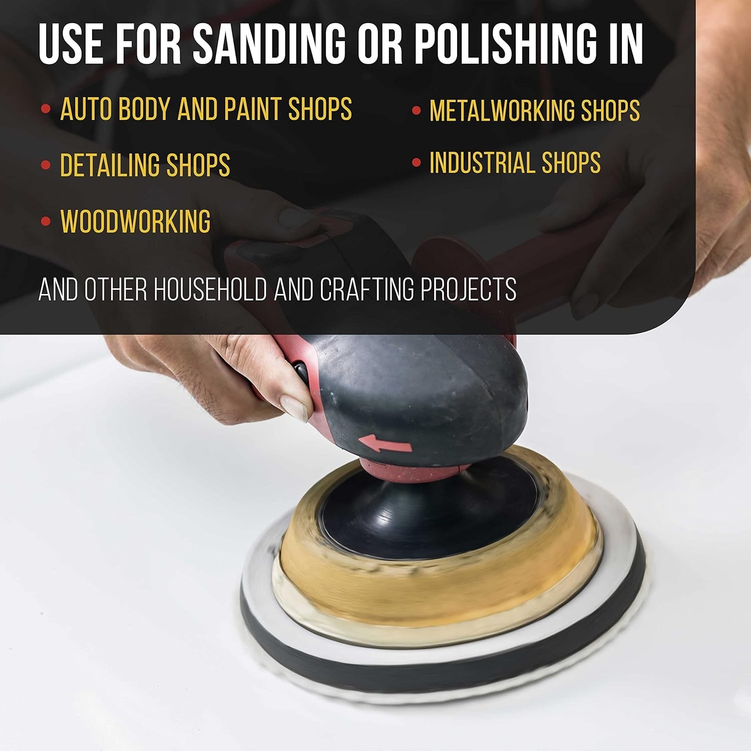High-Performance 6″ Interface Sanding Pads – Perfect for Vacuum Sanders