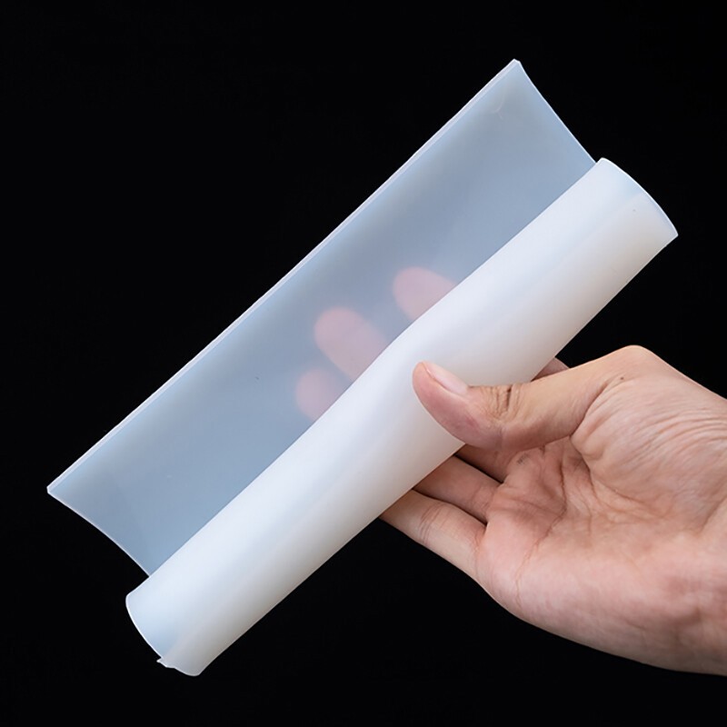 Soft Silicone Rubber Sheet Clear Translucent High Temp Mat Plate Size Various