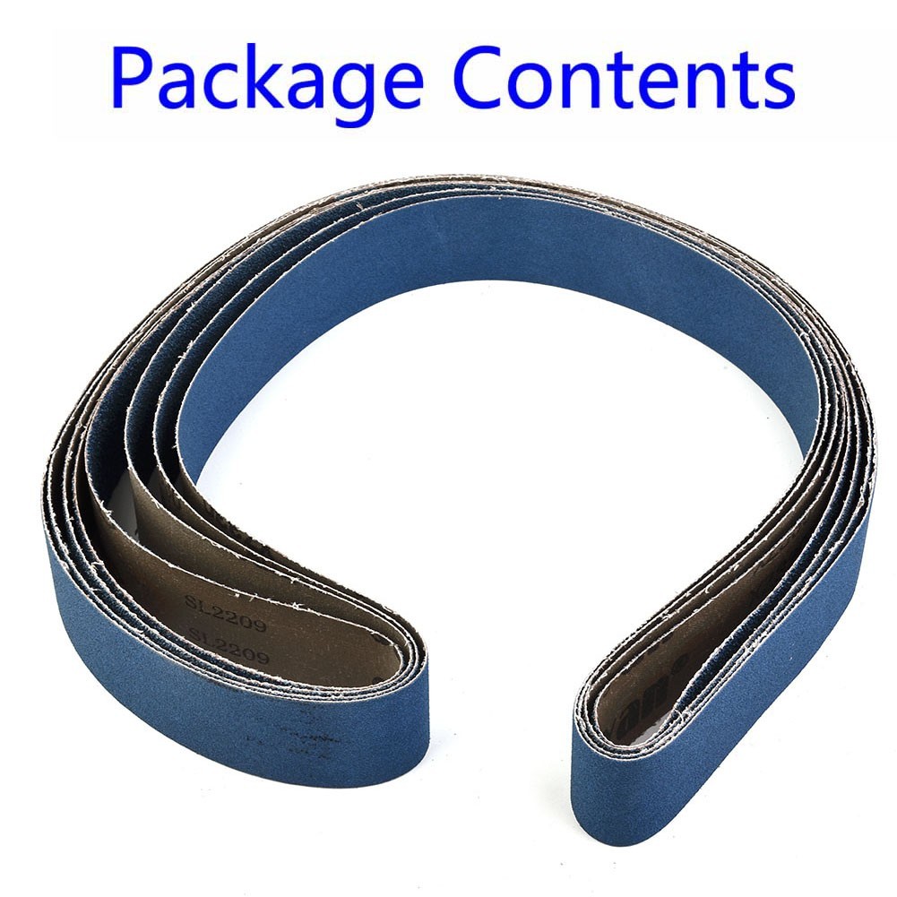 4pcs for 2″x 72″ 40/60/80/120Girt Ceramic Sanding Belts Bands Coarse Grinding