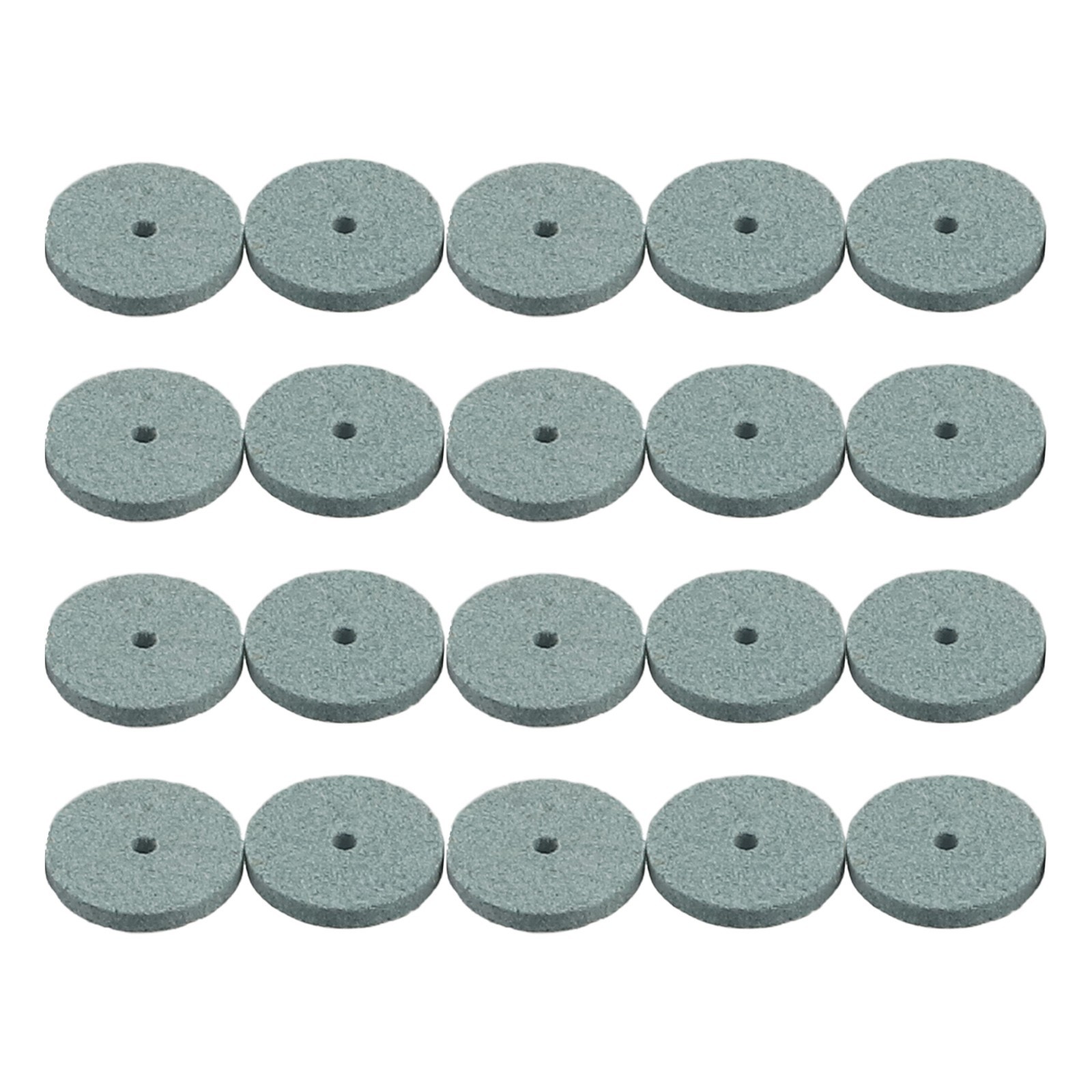 20Pcs 20mm Mini-Drill Grinding Wheel Buffing Wheel Polishing Pad Abrasive Disc
