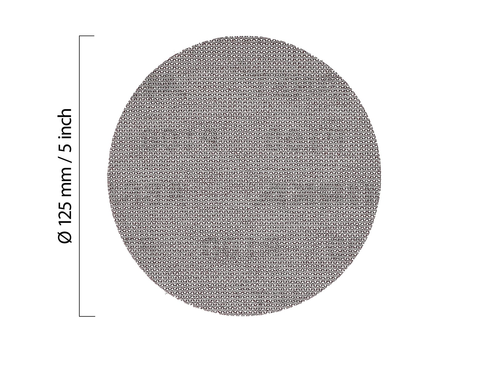 Abranet 5 Inch 400 Grit Mesh Sanding Discs, Hook and Loop, 10 Pack