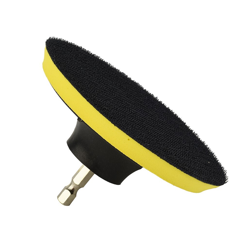4inch 100mm Hook And Loop Buffing Pad Rotary Backing Pad With M10 Drill Adapter