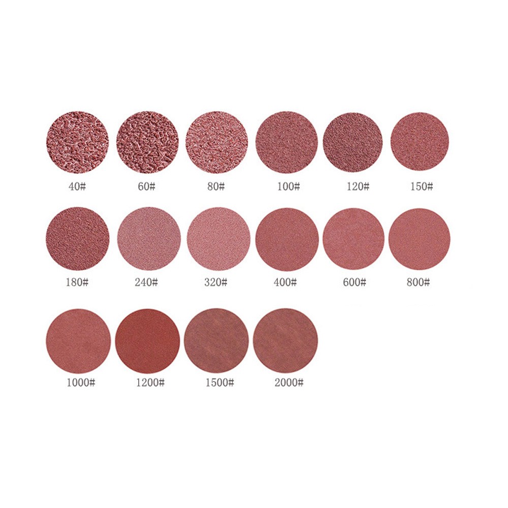 9″ 225mm 8 Hole Sanding Discs Hook & Loop Sandpaper Pads Orbital 40-2000 Grit