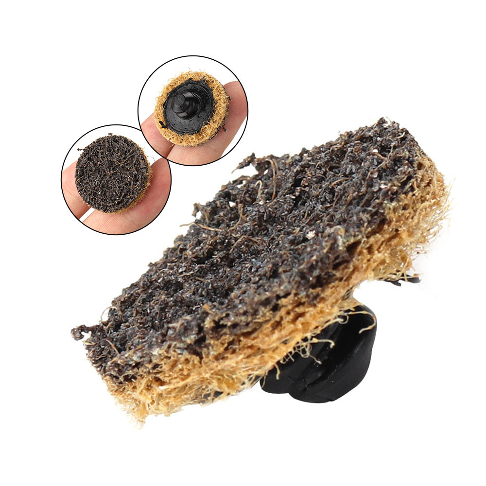 10/20/30/50Pcs 1” R Type Quick Change Disc Surface Cleaning Pad For Rotary Tool