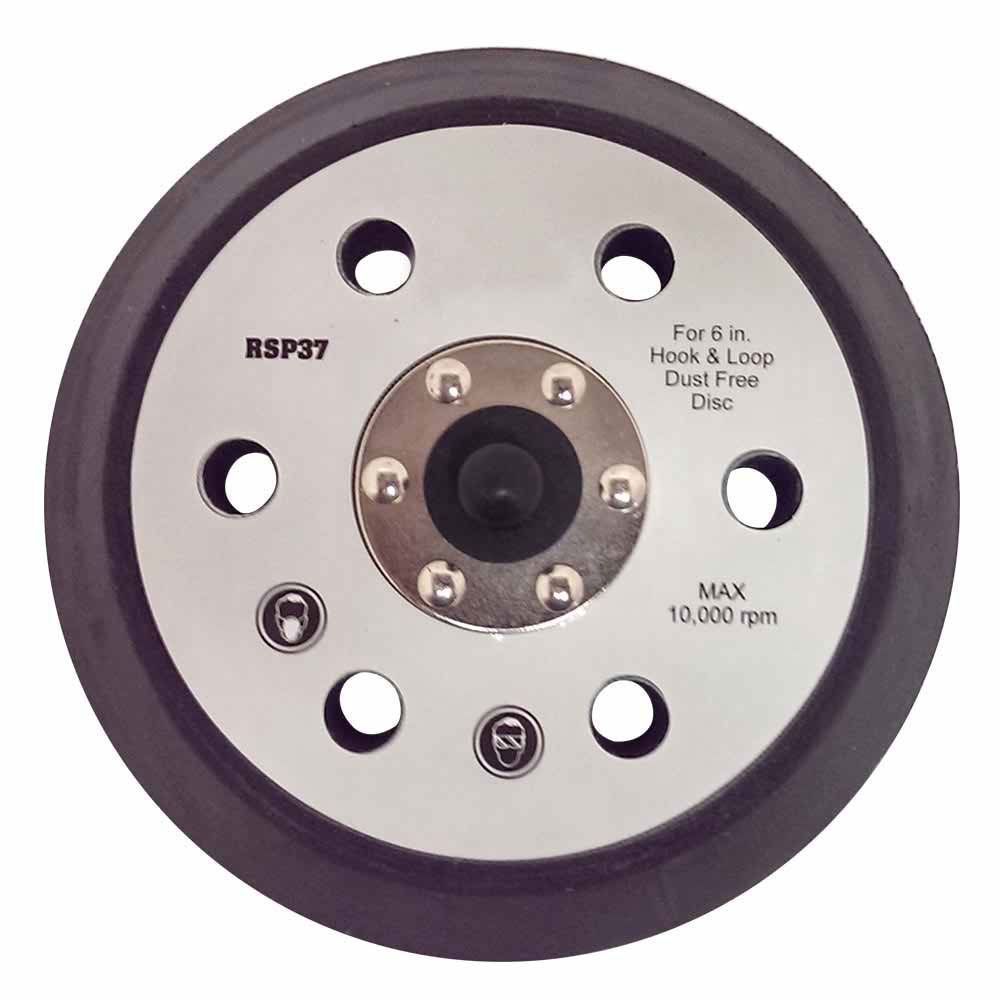 RSP37 6″ Dia Vacuum Holes Hook & Loop Orbit Sander Pad Porter Cable 18001 1 Pak