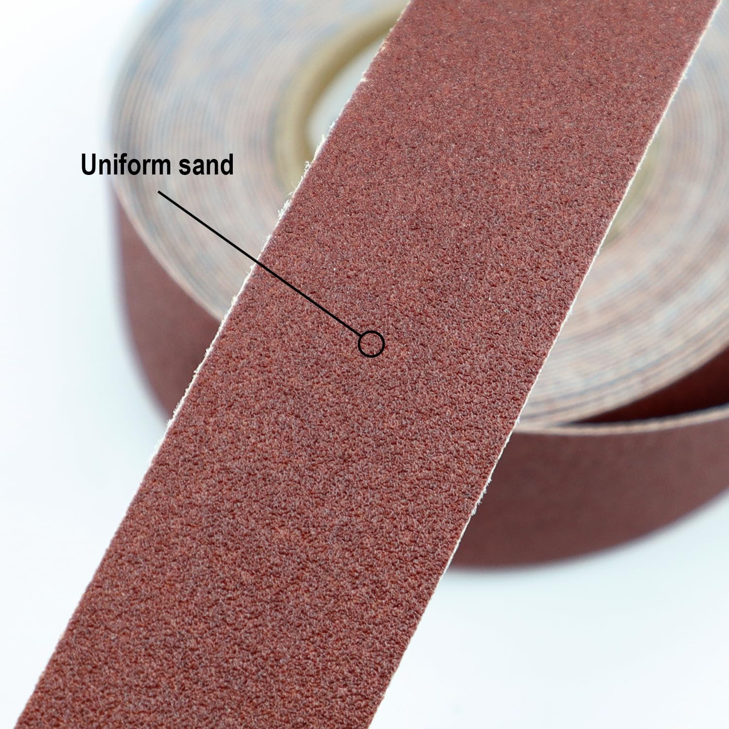 Abrasive Sanding Rolls 1 X 20ft X 5 Grits Abrasive Sandpaper Rolls For Finishin