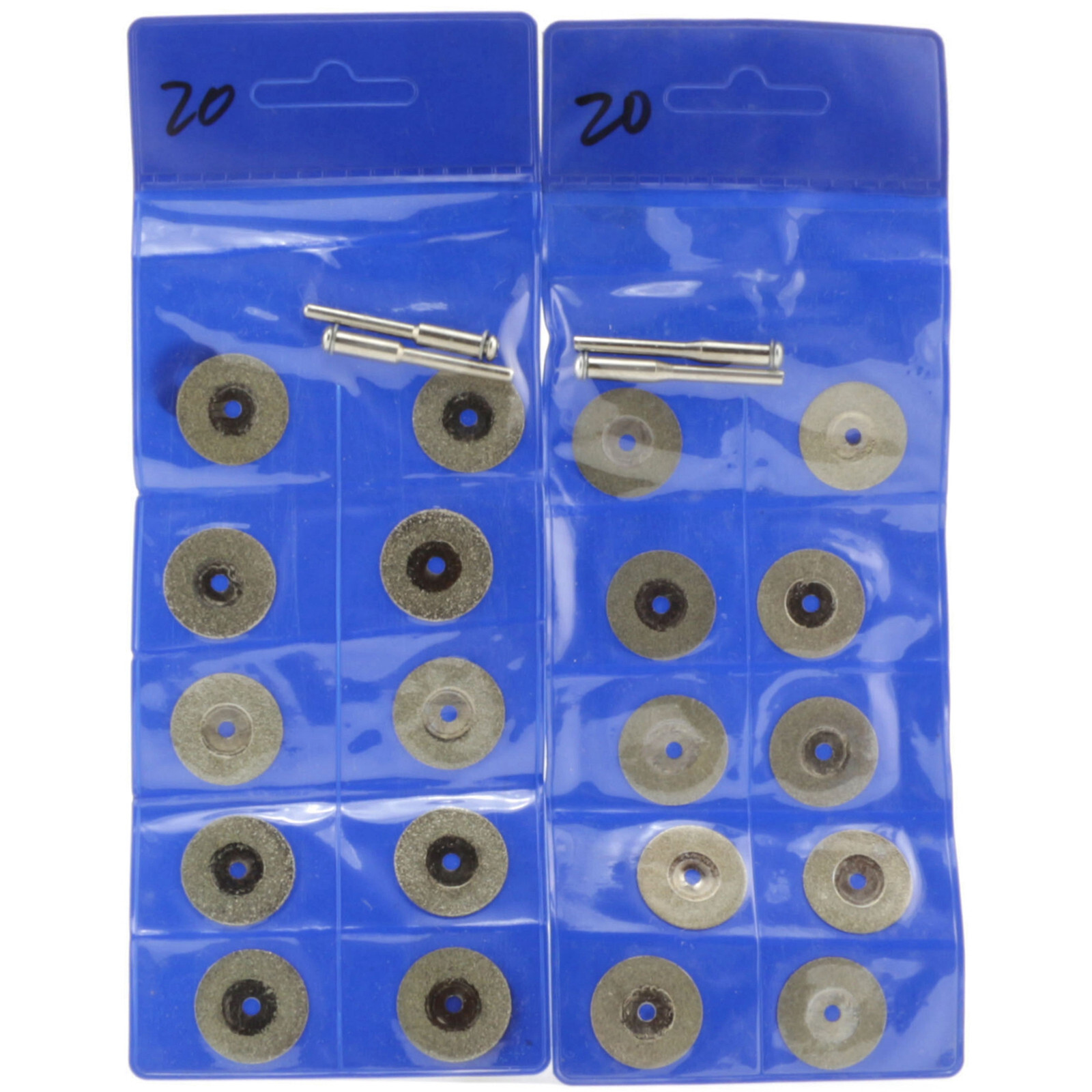 20mm Small Rotary Saw Blades Diamond Cutting Disc Abrasive Wheels Pack of 10Pcs