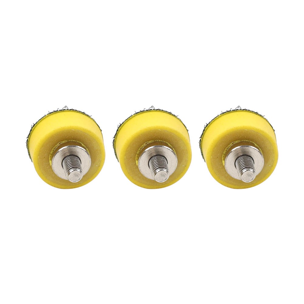 3pcs 1/2/3″ Hook & Loop Backing Pads Sanding Disc Sander Plate Polisher M6