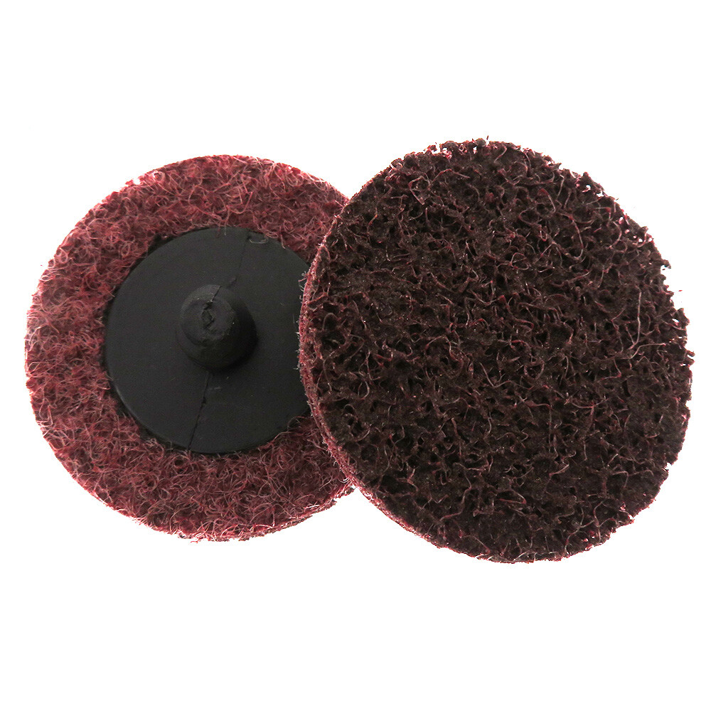 46Pcs 2 in Roll Lock Surface Conditioning Die Grinder Quick Change Sanding Discs