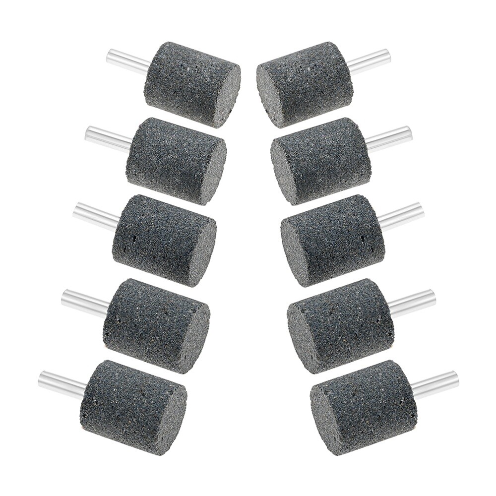 10 Pack Cylindrical Grinding Stone 25mm Use For Rough Grinding Of Ordinary Steel