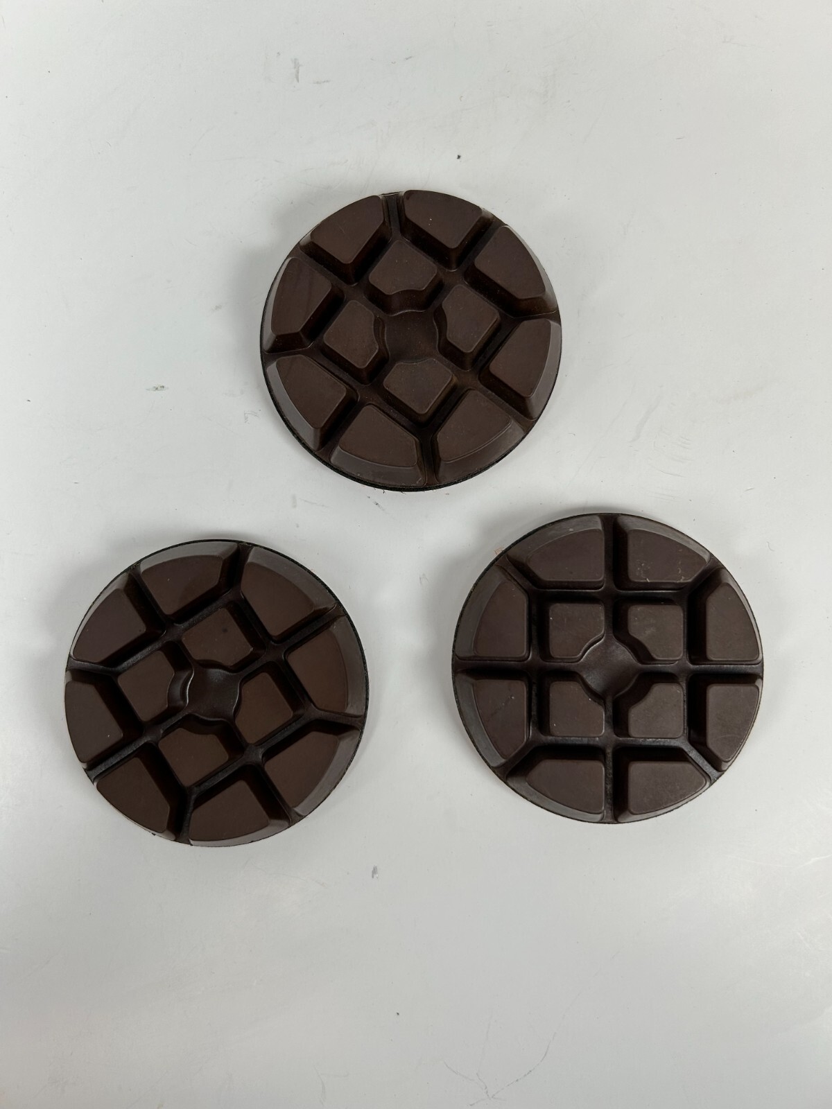 3-PACK 3″ 200 Grit Resin Bond Concrete Diamond Polishing Pad Wet/Dry Use