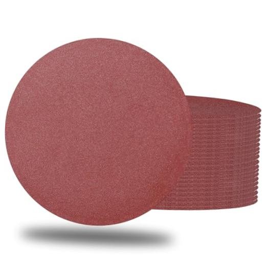 30 Pack 8″ PSA Sanding Discs Set – 5 Each of 80, 100, 120, 180,240, 400 Grit –