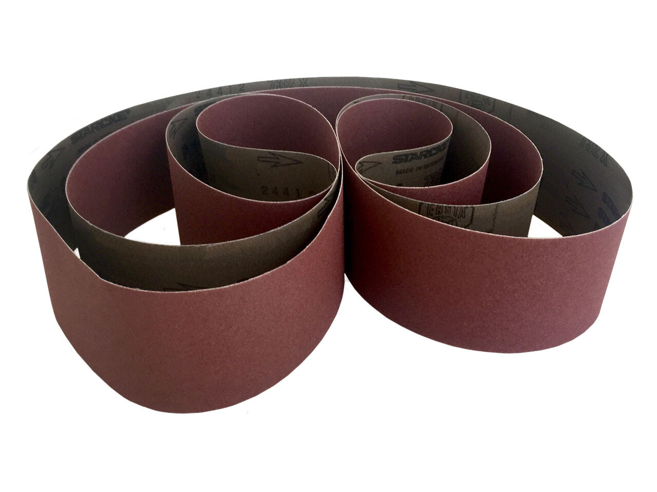 Starcke Premium Sanding Belts 3 X 132 Cloth Aluminum Oxide Sander Belts