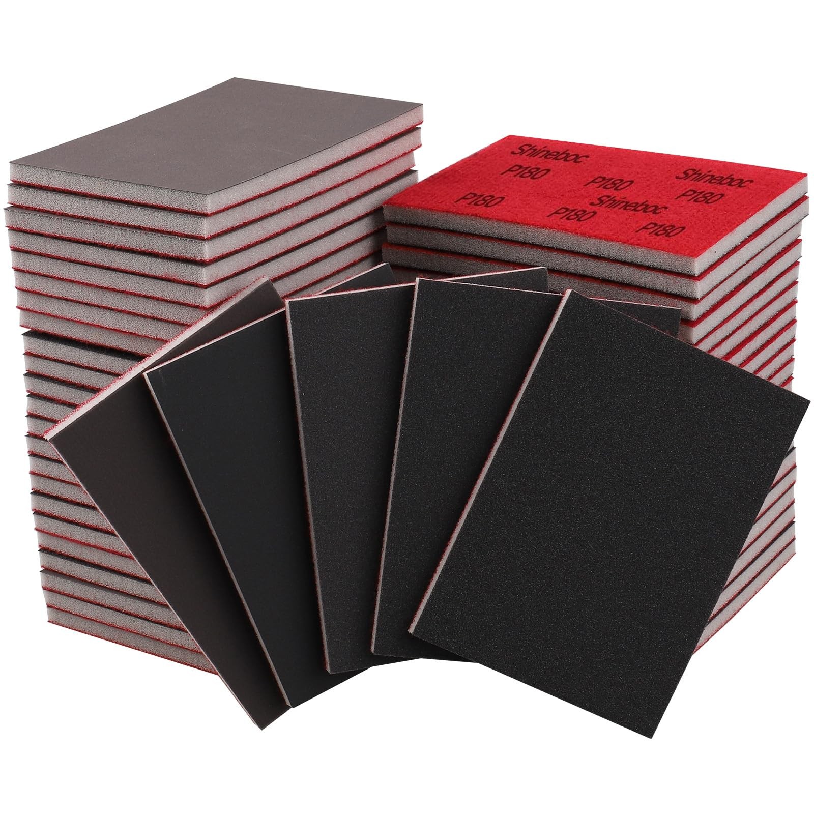 20 Pcs 3 x 4 Inch 180-3000 Grit Sanding Sponge Set, Ultra Fine Sanding Sponges
